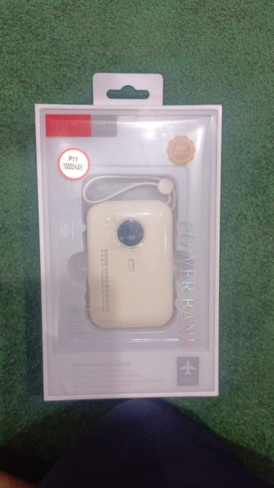 P11 Power Bank In Mini Size With Charging Cable