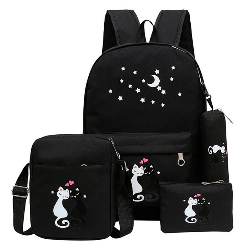 4-piece School Bag Set