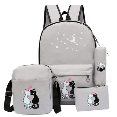 4-piece School Bag Set