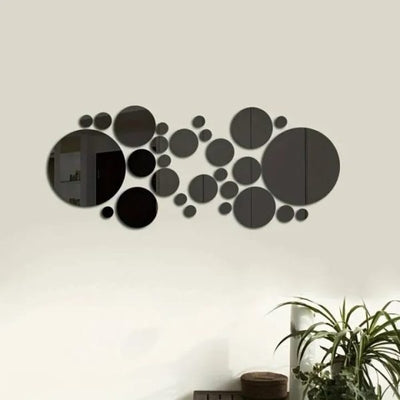 Round Shape Acrylic Ring Mirror